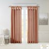 Twist Tab Lined Window Curtain Panel