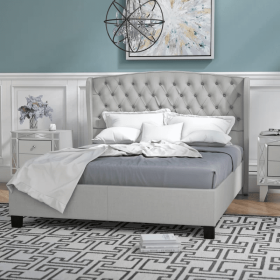 UPHOLSTERED KING WHOLE BED