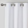 Basketweave Room Darkening Curtain Panel Pair(2 Pcs Window Panels)