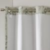 Printed Botanical Blackout Curtain Panel