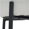24" Tall, Round Bar Stools, Set of 2 - Contemporary upholstered dining stools for kitchens, coffee shops and bar stores - Includes sturdy hardware sup