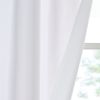 Basketweave Room Darkening Curtain Panel Pair(2 Pcs Window Panels)